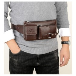 BolsosBandolera / riñonera multifuncional - una cartera pequeña - con cremalleras / bolsillos