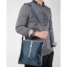 Fashionable shoulder bag - leather - waterproof - unisexBags