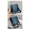 Fashionable shoulder bag - leather - waterproof - unisexBags