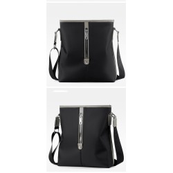 Fashionable shoulder bag - leather - waterproof - unisexBags