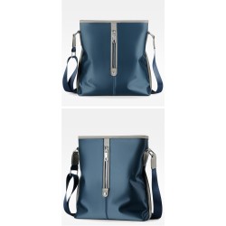 Fashionable shoulder bag - leather - waterproof - unisexBags