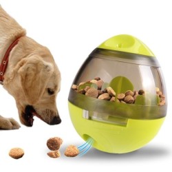 JuguetesJuguete interactivo para perros/gatos - Comedero - Dispensador de comida en forma de bola