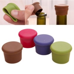 Silicone wine bottle cap - leak proof stopperBar supply