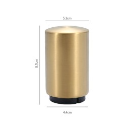 BarAbridor automático de botellas de cerveza - magnético - empujar hacia abajo - acero inoxidable