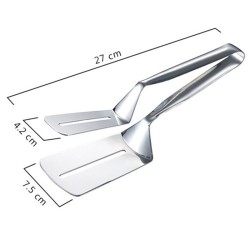 CubiertosPinzas para alimentos de acero inoxidable - antiadherentes - herramienta para asar / cocinar