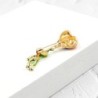 BrochesBroche de moda con rana verde / globos de colores