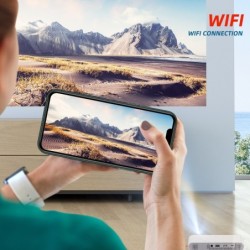 ProyectoresWEMAX GO - mini proyector láser ALPD - 1080P - Wi-Fi