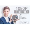 BYINTEK K16 PRO - portable mini LED projector - full HD - 1920*1080P - 4K - LCD - Android 9 - Wifi - 1080P