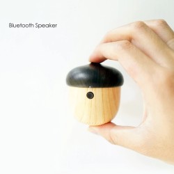 Altavoz BluetoothAcorn - mini altavoz Bluetooth - inalámbrico - con micrófono - con forma de castaño