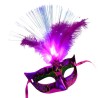 MáscaraAntifaz veneciano sexy - con plumas / LED luminoso - mascarada / Halloween