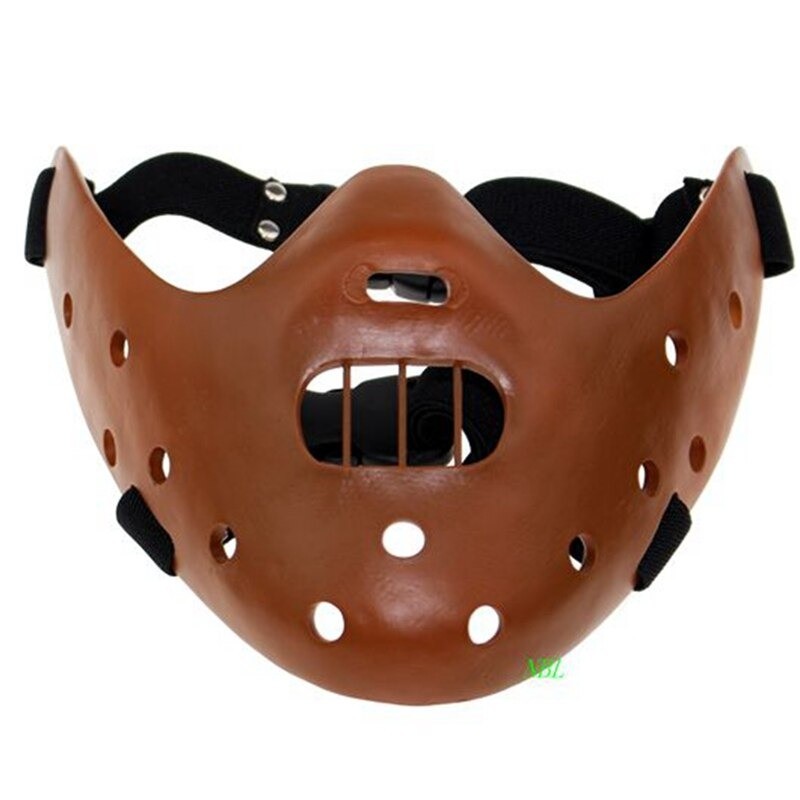 MáscaraSilence Of The Lambs - Hannibal Lecter - máscara de resina de media cara - Halloween / carnavales