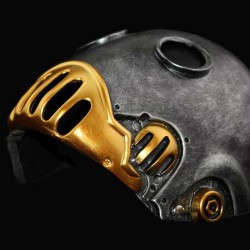 MáscaraThe Clockwork Man - máscara de resina de cara completa de terror - mascarada / Halloween