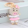 llaveroPiggy en minifalda - cristal - llavero