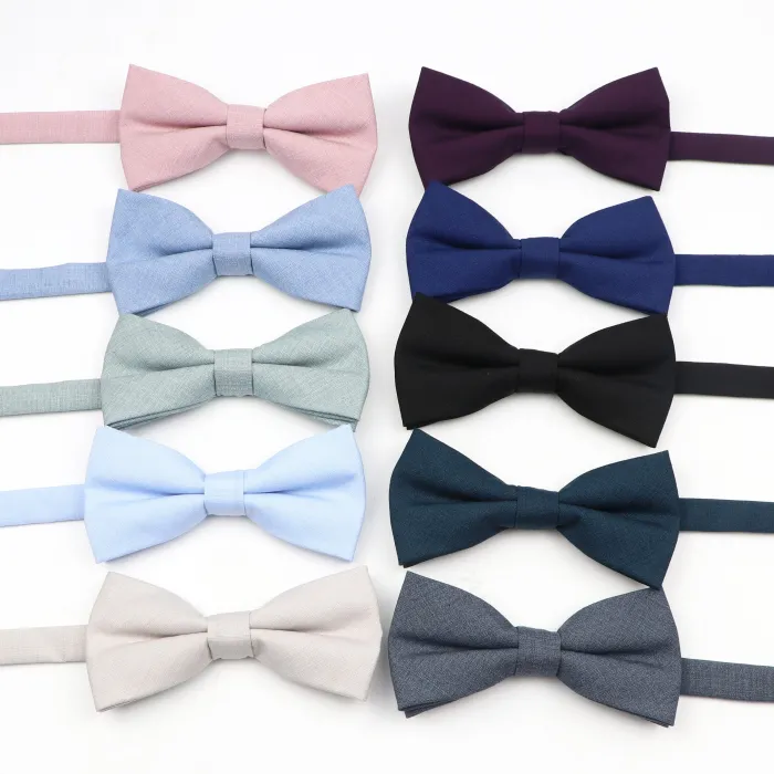 Pajaritas y corbatasPajarita de moda - fibra de bambú