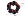 CabelloScrunchies de gasa - banda elástica floral para el cabello