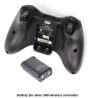 Xbox 360Batería del controlador inalámbrico Xbox 360 - 2 * 4800 mAh y cable de carga