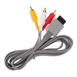 WiiCable AV Wii - 1,8 m RCA - vídeo - audio