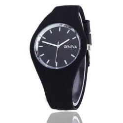 Trendy silicone watch - ultra thin - unisexWatches