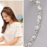 CabelloLujosa tiara - diadema de cristal - flores / hojas