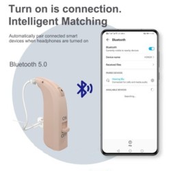 AudifonoAudífono - Bluetooth - inalámbrico - recargable - Open Fit OE - OTC
