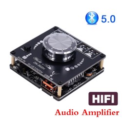 AmplificadorAmplificador digital - estéreo - HiFi - USB - Bluetooth 5.0 - TPA3116D2 - 50Wx2 - 502H 502M - 10W - 100W