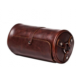 BolsosBolso bandolera Trendy de piel - forma cilíndrica