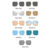 Gafas de solGafas de sol cuadradas de gran tamaño de moda - retro grandes semi-sin montura