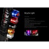 LucesLámpara de bicicleta LED - luz de advertencia de seguridad - resistente al agua