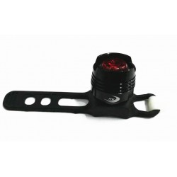 LucesLámpara de bicicleta LED - luz de advertencia de seguridad - resistente al agua