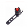 LucesLámpara de bicicleta LED - luz de advertencia de seguridad - resistente al agua
