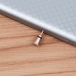 CablesProtector de conector de audio de 3,5 mm / herramienta de expulsión de SIM - para Smartphone - tabletas - iPhone