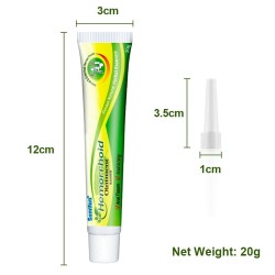 PielCrema herbal de menta - pomada para hemorroides - alivio del dolor - uso externo