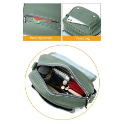 BolsasElegante bandolera - cuero genuino