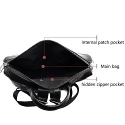 MochilasBandolera vintage multifunción - mochila de piel - impermeable