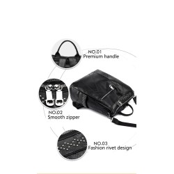 MochilasBandolera vintage multifunción - mochila de piel - impermeable