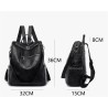 MochilasBandolera vintage multifunción - mochila de piel - impermeable