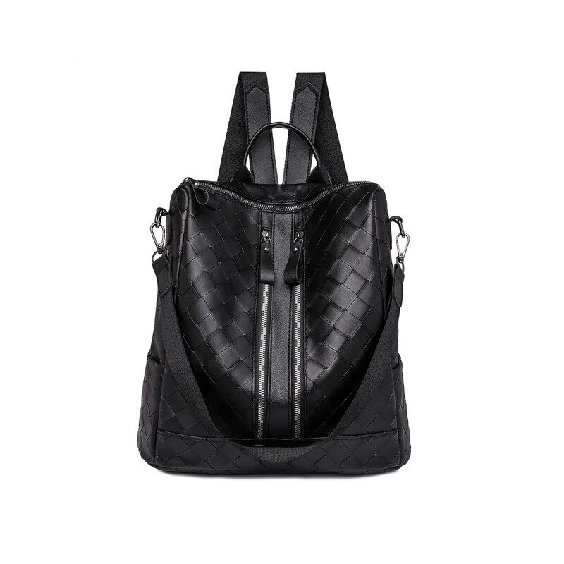 MochilasElegante mochila de cuero - bandolera multifunción
