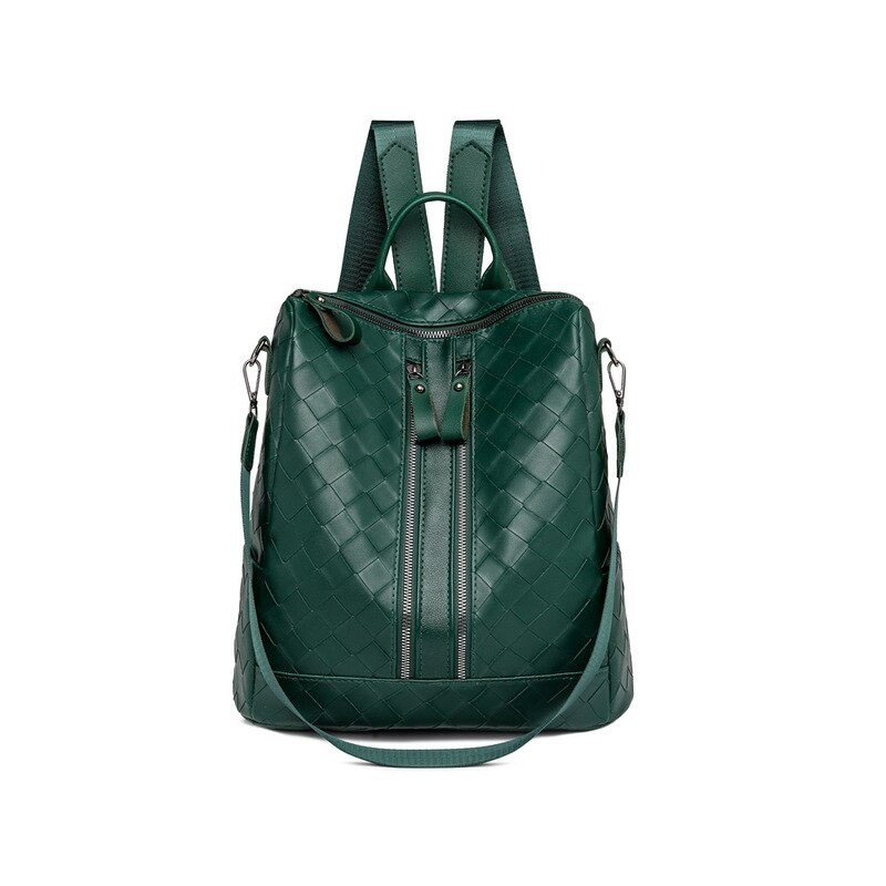MochilasElegante mochila de cuero - bandolera multifunción