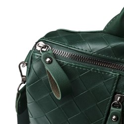 MochilasElegante mochila de cuero - bandolera multifunción