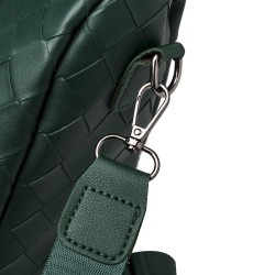 MochilasElegante mochila de cuero - bandolera multifunción