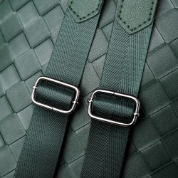MochilasElegante mochila de cuero - bandolera multifunción