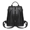 MochilasMochila vintage de moda - bolso de hombro multifunción de cuero - patrón de piel de serpiente