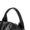 MochilasMochila vintage de moda - bolso de hombro multifunción de cuero - patrón de piel de serpiente