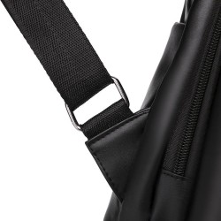 MochilasMochila vintage de moda - bolso de hombro multifunción de cuero - patrón de piel de serpiente