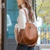 MochilasMochila multifuncional - bolso de hombro de cuero de moda