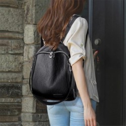 MochilasMochila multifuncional - bolso de hombro de cuero de moda