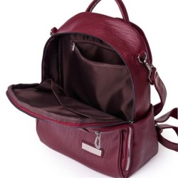 Multifunctional backpack - fashionable shoulder leather bagBackpacks