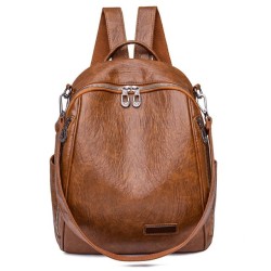 MochilasMochila multifuncional - bolso de hombro de cuero de moda