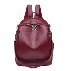 MochilasMochila multifuncional - bolso de hombro de cuero de moda