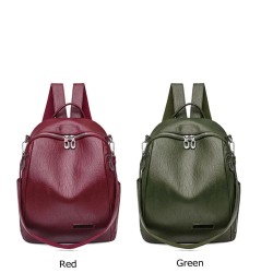 MochilasMochila multifuncional - bolso de hombro de cuero de moda